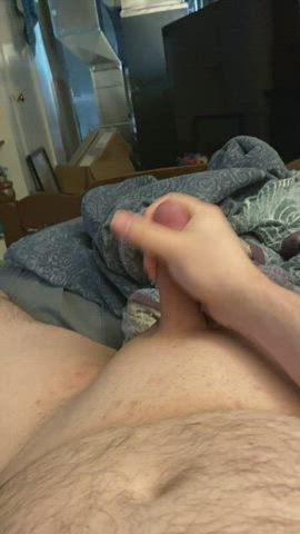 Cock Male Masturbation Masturbating Precum gif