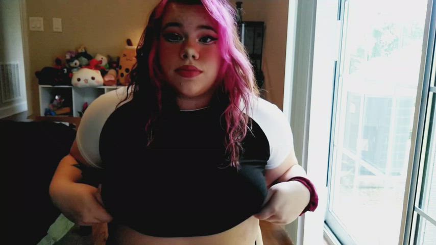 Chubby Cute Titty Drop gif