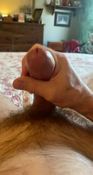 Big Dick Cum Cumshot Dad Daddy Gay Masturbating Penis gif