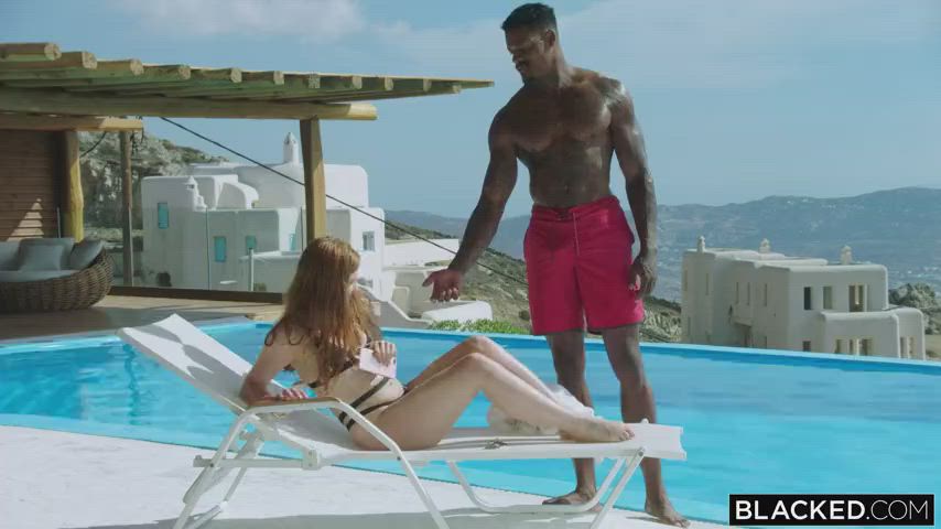 Jia Lissa Pornstar Redhead gif