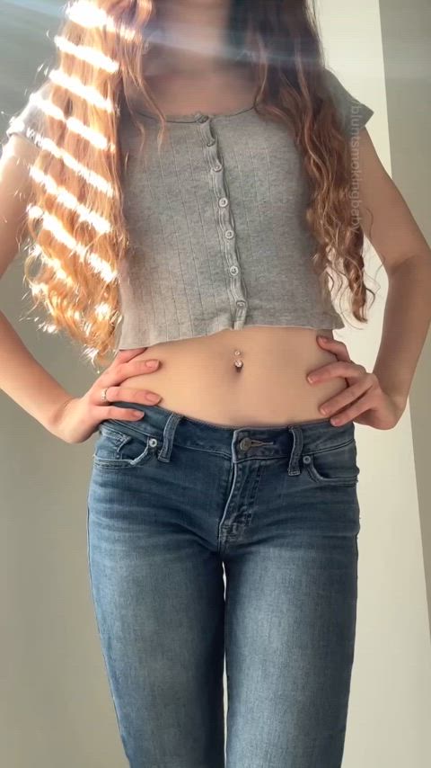 amateur jeans onlyfans petite thigh gap gif