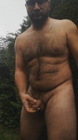 male masturbation masturbating outdoor gif