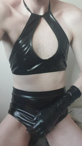 Amateur Fetish Latex gif