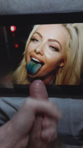 Celebrity Cum Tribute gif