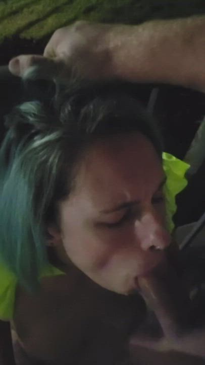 Blowjob Face Fuck Gag Reflex Throat gif