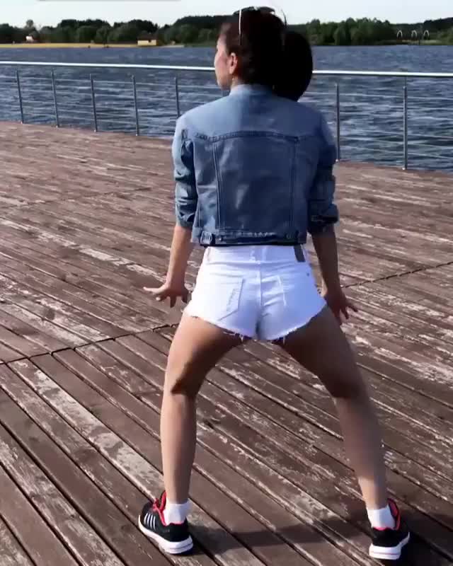 Dancing by the water