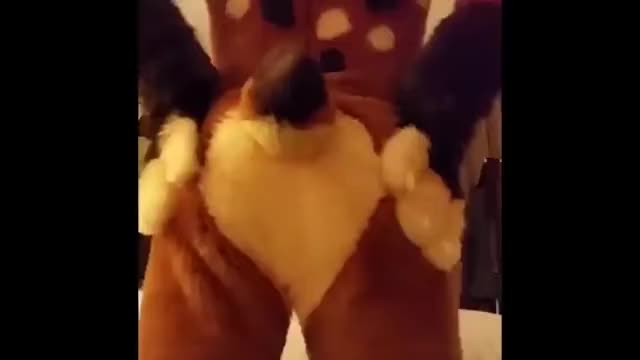 big fursuit butt