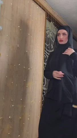 clothed hijab muslim uniform gif