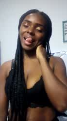 Brunette Ebony Kinky Latina Long Hair Mom Slave Step-Mom gif