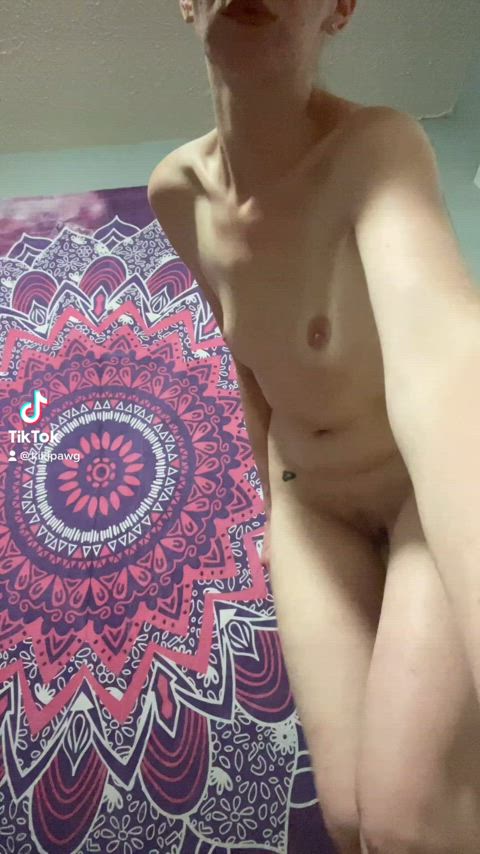 tiktok nude dancing gif