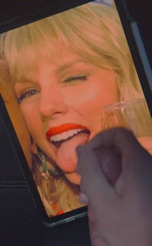 celebrity cum tribute gif