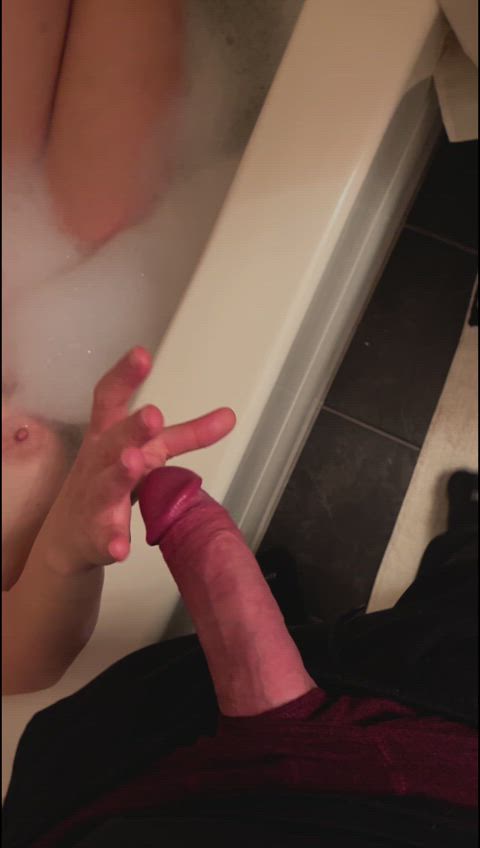 amateur bathtub big dick big tits cock fat cock handjob hotwife huge tits milf manyvids