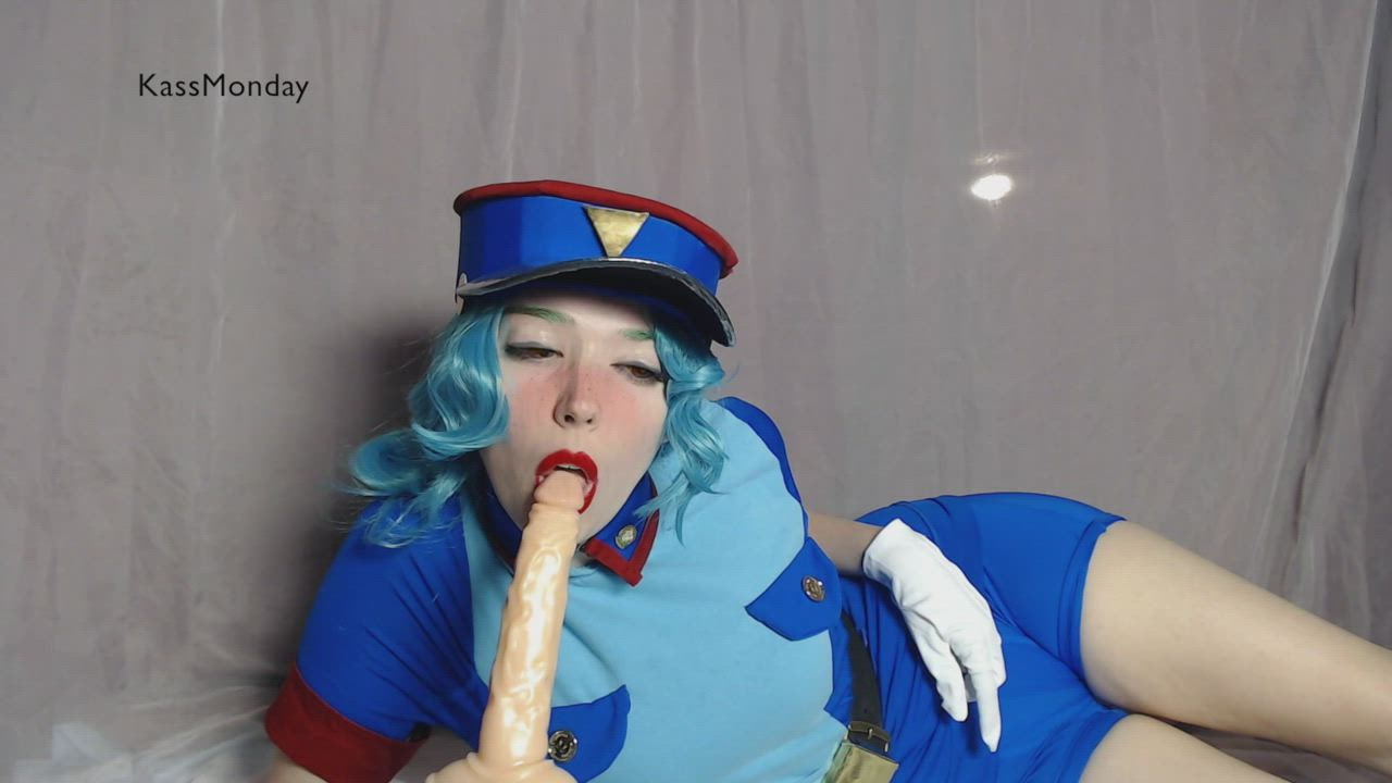 Officer Jenny Gets Massive Cumshot