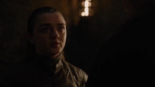 Maisie Williams - game of thrones S08E02 (2019)