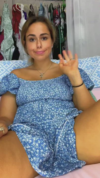 21 Years Old Big Nipples Big Tits College Dress Pussy Shaved Pussy Undressing gif