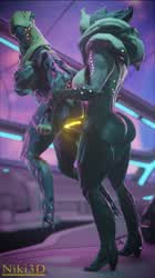 Futa [Saryn] Railing [Wisp] (Niki3D)