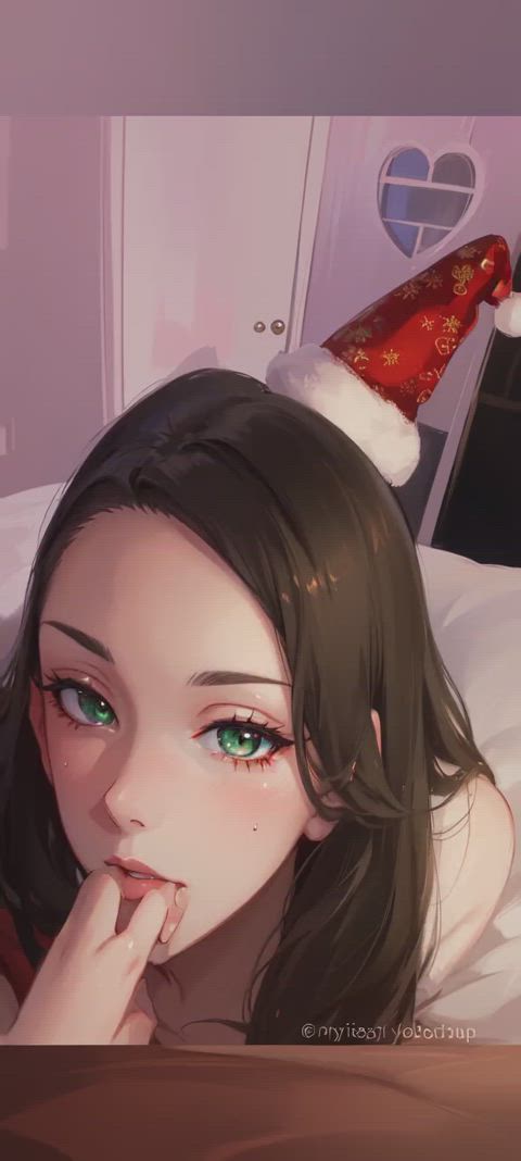 animation art blowjob cartoon christmas deepthroat homemade gif