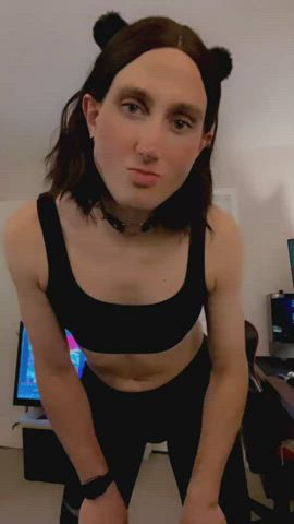 babecock femboy girl dick mtf pmv sissy sissy slut tiktok gif