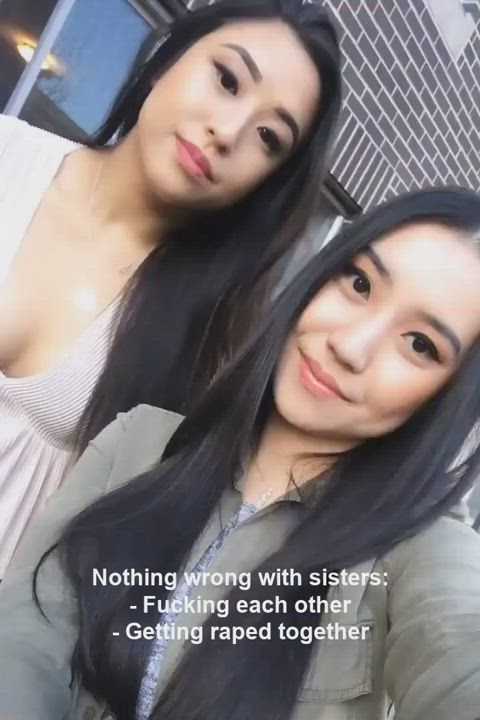 Asian College Sister gif
