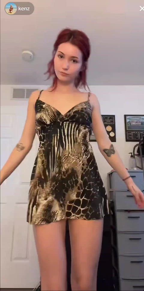 nipslip small nipples tiktok r/tiktits gif