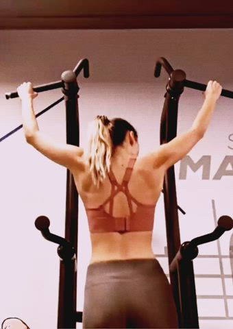 ass gym thong gif