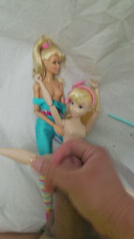cumshot doll masturbating toy gif