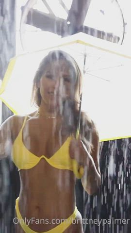 Bikini Celebrity OnlyFans Tease gif