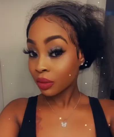 Ebony Ponytail Pretty gif