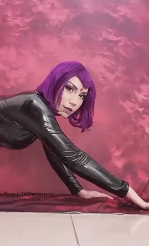 ass spread asshole callie cosplay cosplay pussy lips pussy spread raven gif