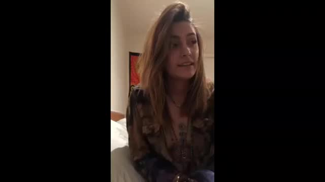 Paris Jackson Topless Nip Slip video