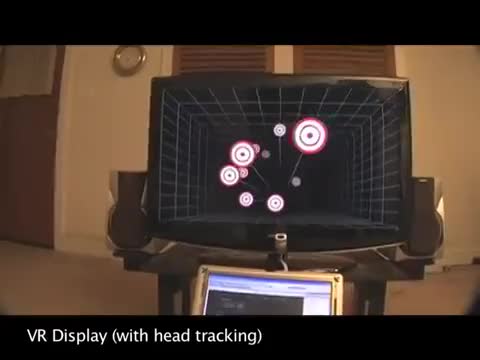 Head Tracking for Desktop VR Displays using the WiiRemote