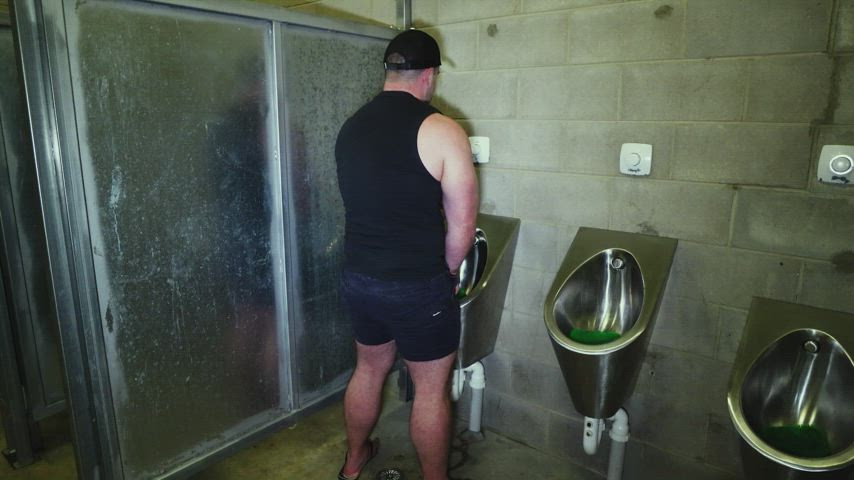 australian daddy gay onlyfans public toilet uncut gif