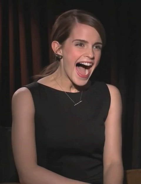 celebrity emma watson reaction gif