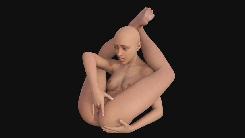 3d animation masturbating gif