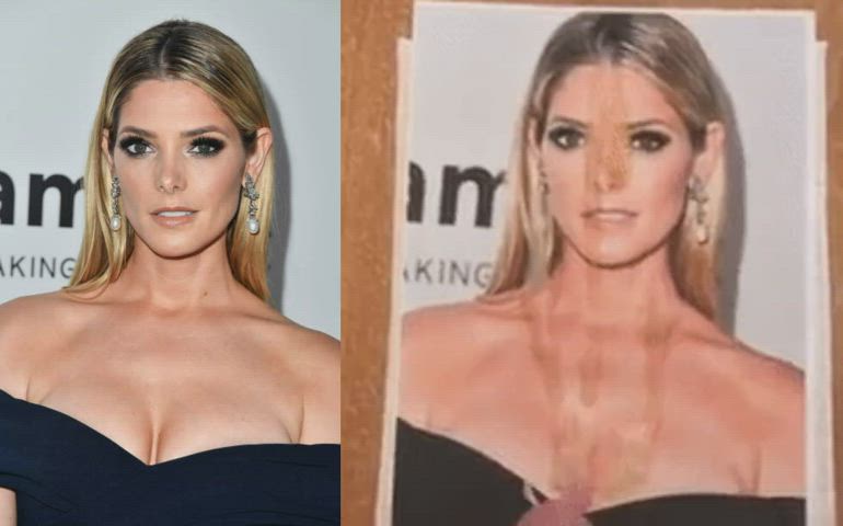 Ashley Greene Cumshot Tribute gif