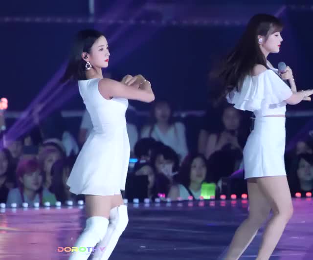 Apink Bomi and Chorong