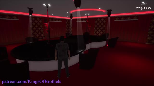 King of Brothels - Strippers Working the Pole