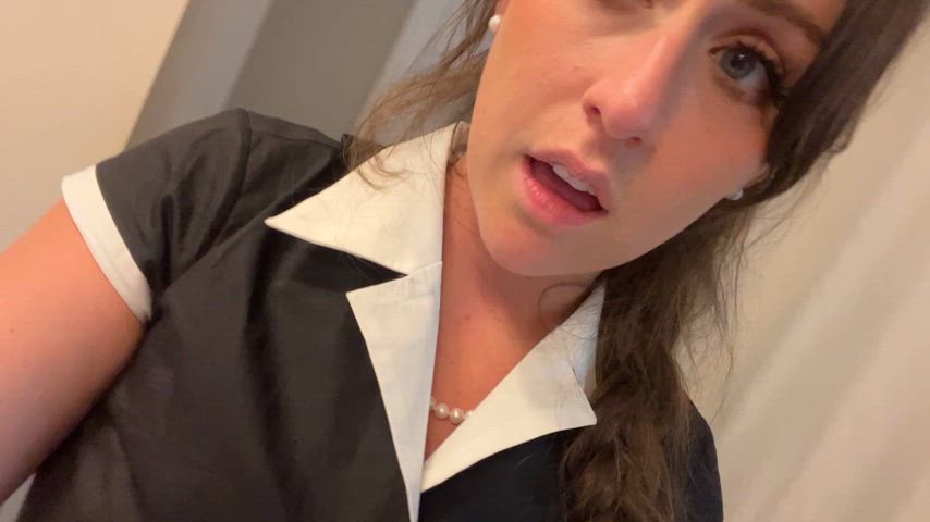 POV: you just creampied your housekeeper and now she has even more to clean up