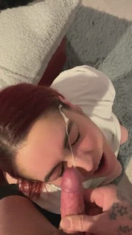 Cum Cumshot Facial gif