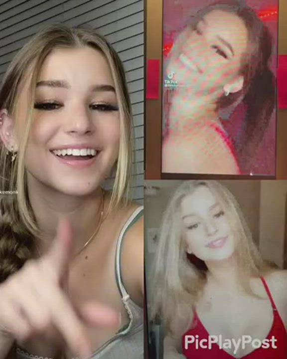 Celebrity Cum Cumshot TikTok Tribbing Tribute gif