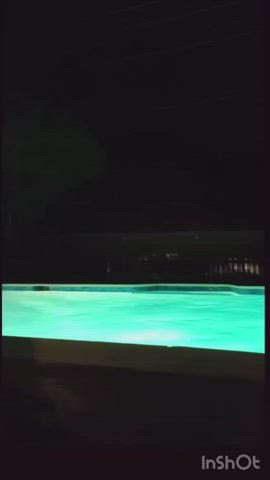 Huge Tits Pawg Pool gif