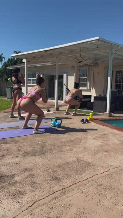 Booty Girls Workout gif