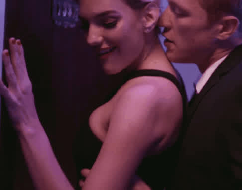 Bathroom Femdom Seduction gif