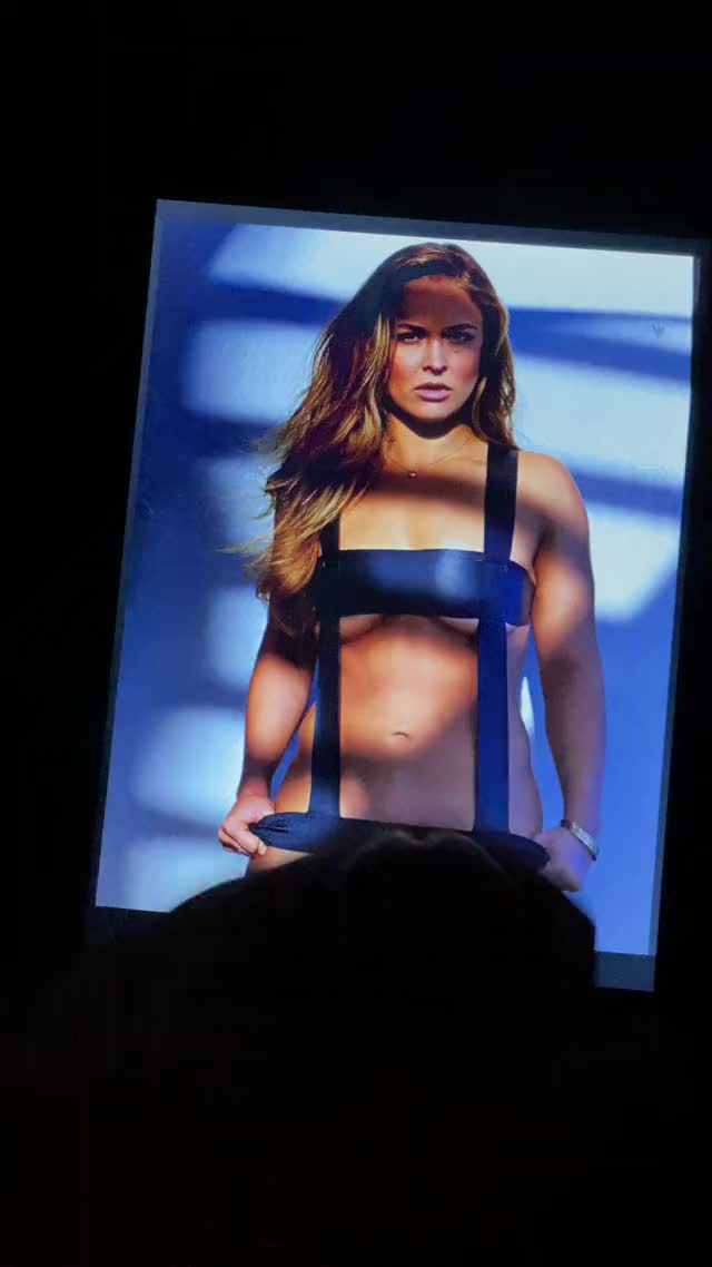 Ronda Rousey Cum Tribute 2