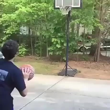 Amazing basketball shot