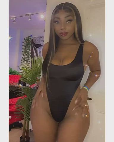 Booty Ebony Pretty Thick gif