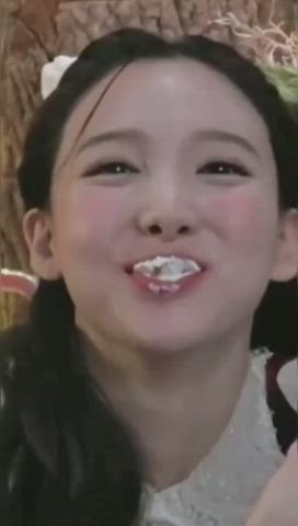 asian cute facial gif