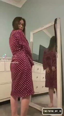 Ass Girls Masturbating TikTok gif