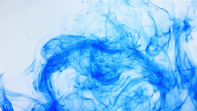 4K Ink Drop/Drip in water BlueBlack01 - Free Stock Footage