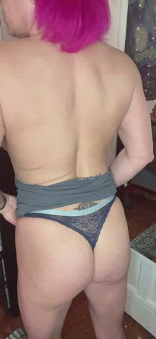 My ass didn't want to let go of this thong